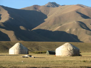 Kirgistan, die Jurten der Nomaden